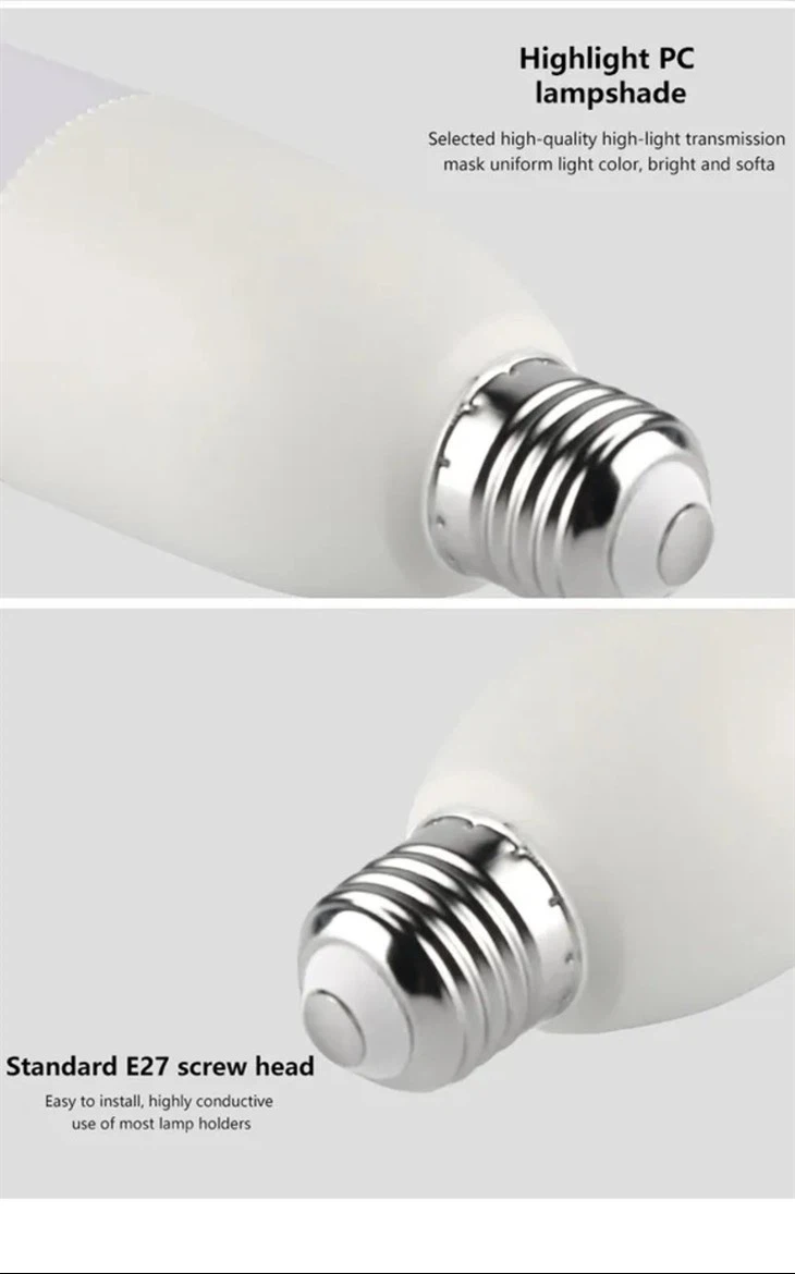 rechargeable led emergency bulb for indoor and outdoor lighting 1