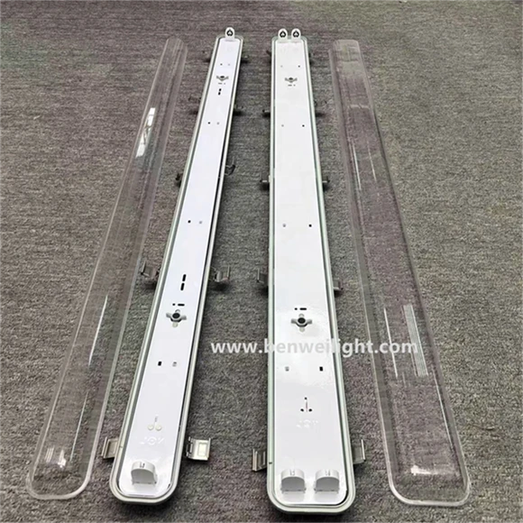 T8 tri-proof strip light, 1.2-meter anti-lock braking system, computer materials, IP65 dustproof, 18W-58W. best