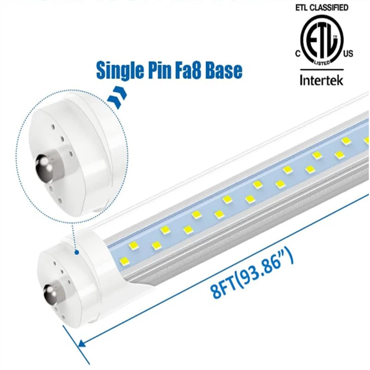 500k T8 LED Tube Light With Microwave Sensor high quality