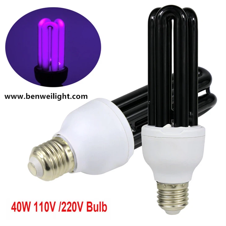 E27 Screw 110V/220V 365nm UV Blacklight Energy Saving Bulb suppliers