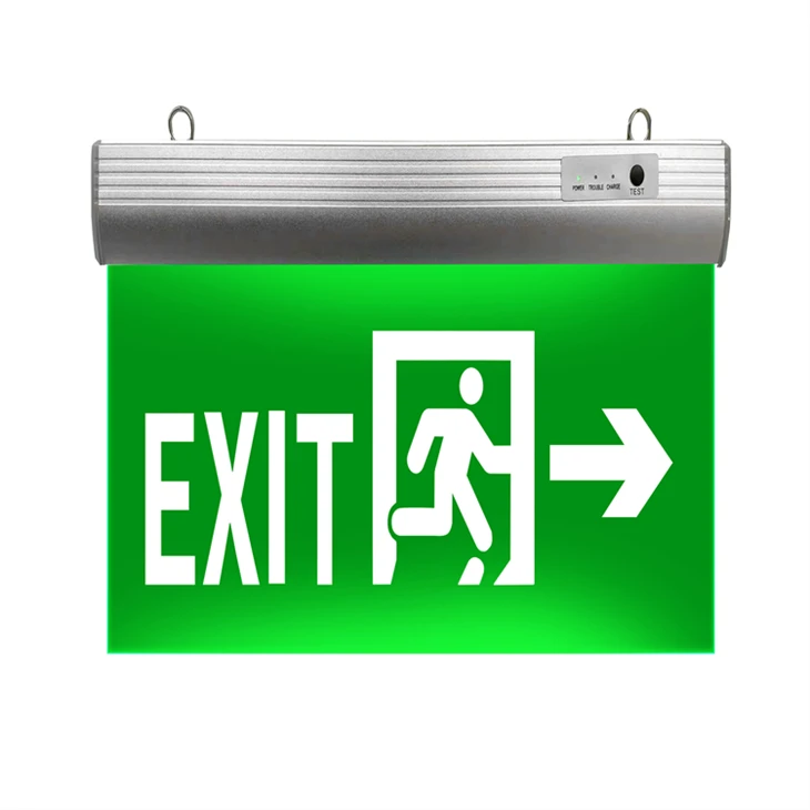 Factory-Grade Emergency Exit Light - Eco-Friendly ABS Construction
