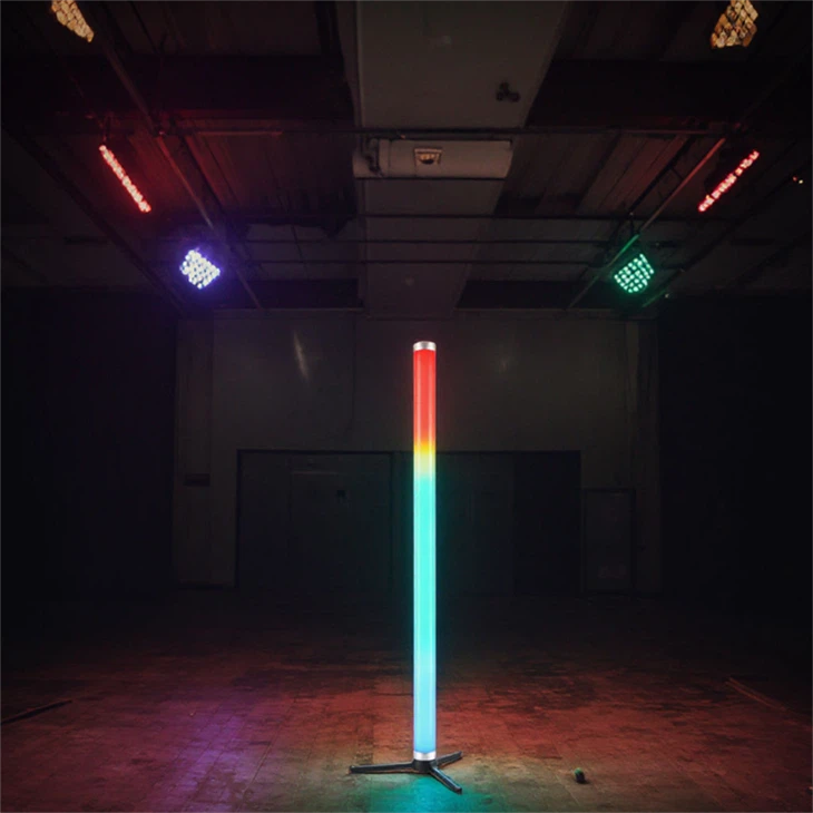 IP65 RGBW LED Stage Tube: 40W Wireless DMX For Outdoor/Studio suppliers