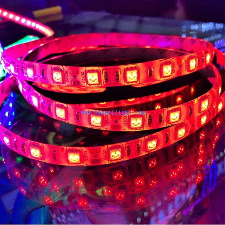 IP65 Yellow Colour Flexible SMD LED Strip Light (3)