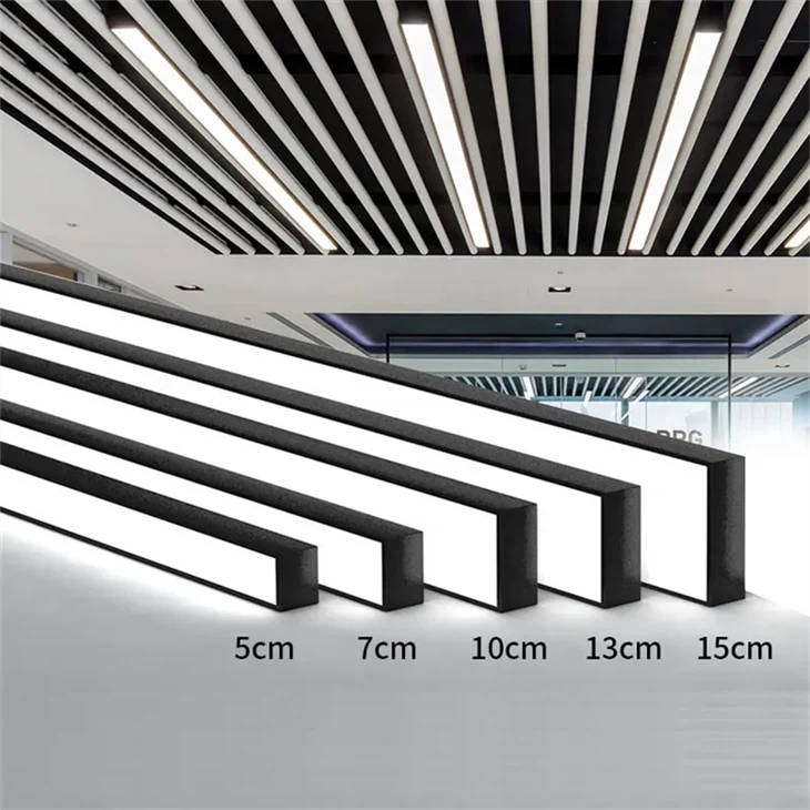 Linear LED Pendant Lamp LINE 1200 mm - Black suppliers