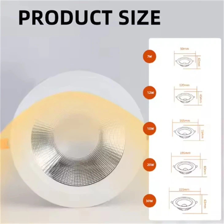 Recessed LED Spot Ceiling Lights