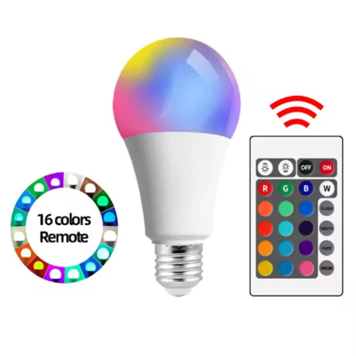 Зміна кольору дистанційного керування RGB LED Blub